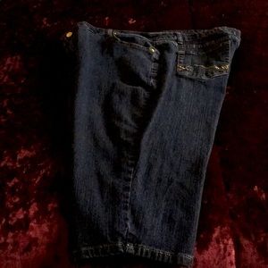 Jean Capris with Stretch